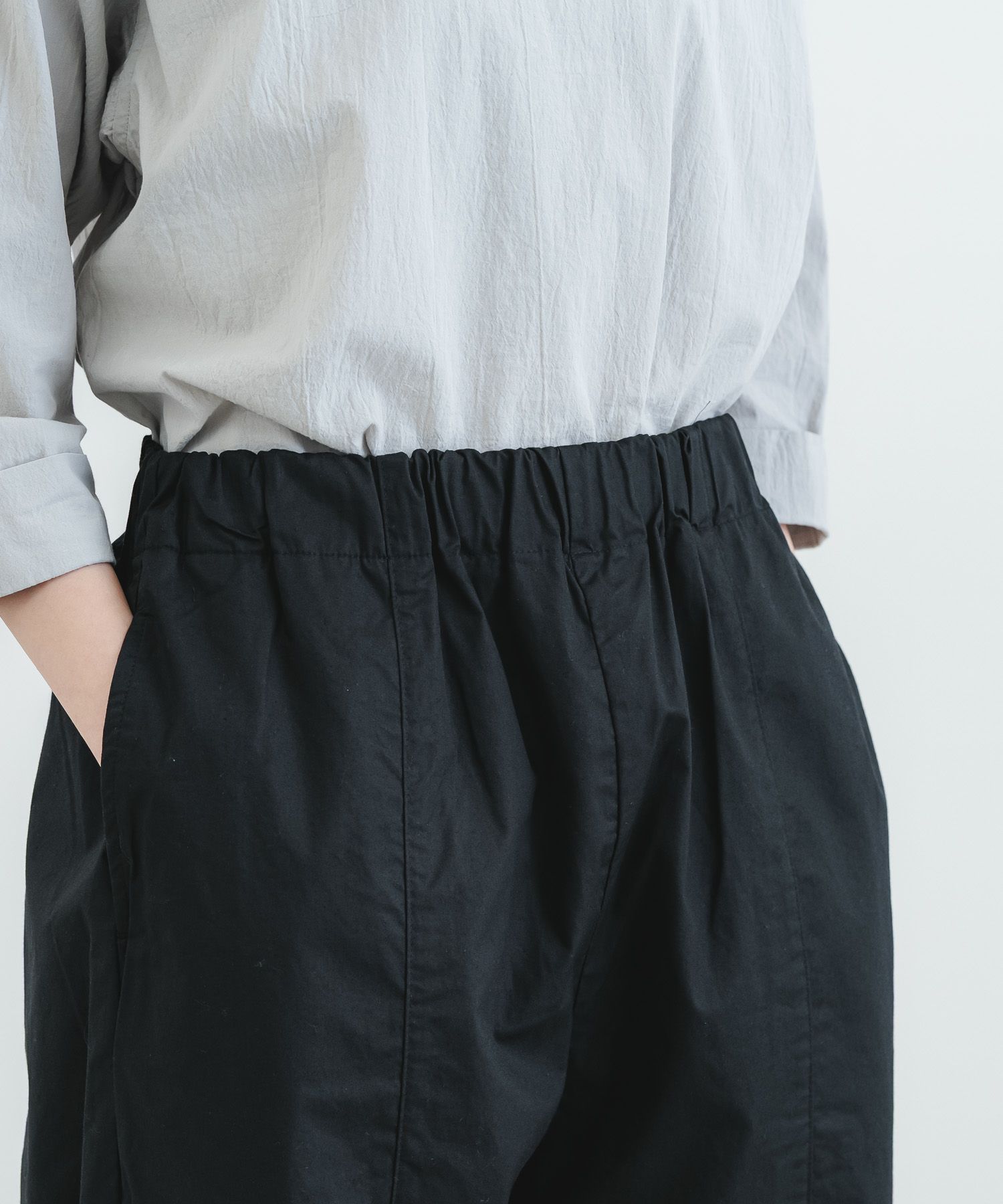 40ツイルセンターステッチイージーパンツ | quadro (クオドロ) 公式